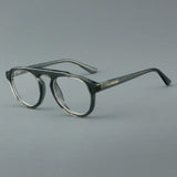 Urs Retro Aviator Acetate Glasses Frame