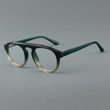 Urs Retro Aviator Acetate Glasses Frame