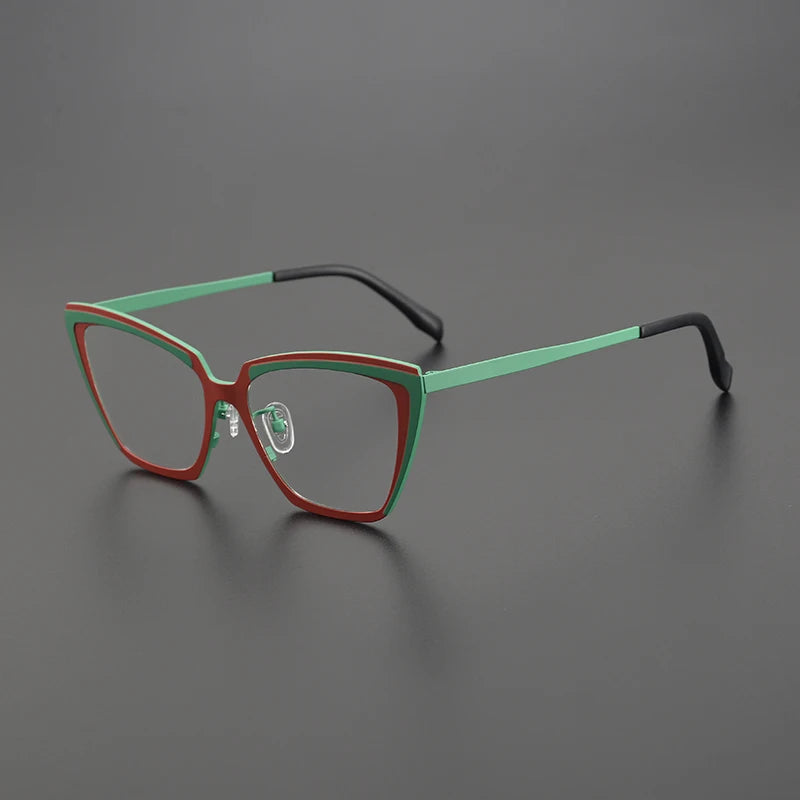 Titus Ultralight Titanium Cat Eye Glasses Frame