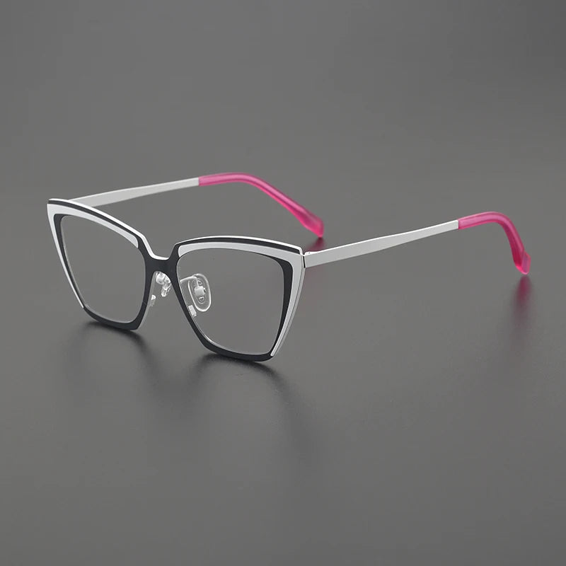Titus Ultralight Titanium Cat Eye Glasses Frame