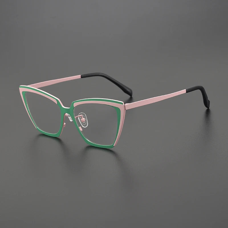 Titus Ultralight Titanium Cat Eye Glasses Frame