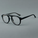 Urs Retro Aviator Acetate Glasses Frame