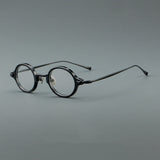 Goil Retro Round Titanium Glasses Frame
