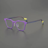 Tello Square Ultralight Titanium Glasses Frame
