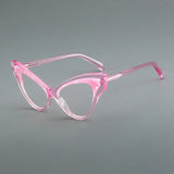 Flora Retro Cat Eye Glasses Frame