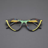 Julio Acetate Cat Eye Glasses Frame