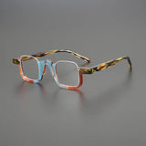 Didie Acetate Half Frame Rectangle Glasses Frame