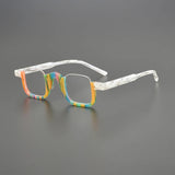 Didie Acetate Half Frame Rectangle Glasses Frame