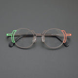 Stacy Niche Designer Titanium Glasses Frame