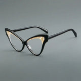 Flora Retro Cat Eye Glasses Frame