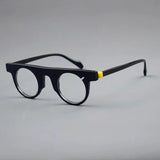 Javon Acetate Round Retro Glasses Frame