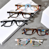 Didie Acetate Half Frame Rectangle Glasses Frame
