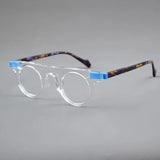 Javon Acetate Round Retro Glasses Frame