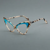 Flora Retro Cat Eye Glasses Frame