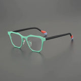 Tello Square Ultralight Titanium Glasses Frame