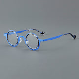 Paz Titanium Round Glasses Frame
