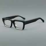 Dilruba Retro Rectangle Acetate Glasses Frame