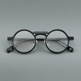 Van Retro Round Acetate Glasses Frame