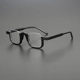 Didie Acetate Half Frame Rectangle Glasses Frame