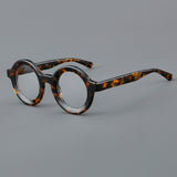 Almir Retro Round Acetate Glasses Frame
