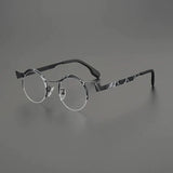 Von  Round Ultralight Titanium Glasses Frame