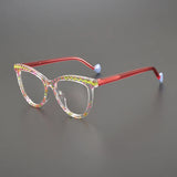 Lynn Acetate Cat Eye Glasses Frame