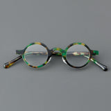 Michael Retro Round Acetate Glasses Frame