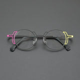 Stacy Niche Designer Titanium Glasses Frame