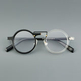 Van Retro Round Acetate Glasses Frame
