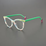 Lynn Acetate Cat Eye Glasses Frame