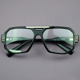 Creed Oversized Square Acetate Eye Glasses Frame