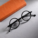 Yasser Retro Round Acetate Glasses Frame
