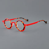 Paz Titanium Round Glasses Frame