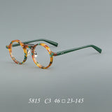 Van Retro Round Acetate Glasses Frame