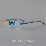 Shaw Round Acetate Glasses Frame