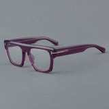 Umut Vintage Square Acetate Glasses Frame