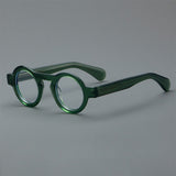 Campos Acetate Round Retro Glasses Frame