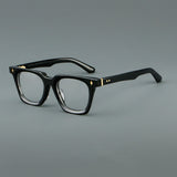 Rosela Retro Rectangle Acetate Glasses Frame