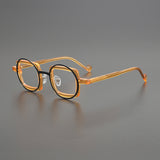 Kalib Vintage Round Acetate Glasses Frame