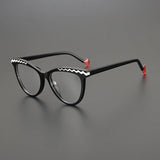 Lynn Acetate Cat Eye Glasses Frame