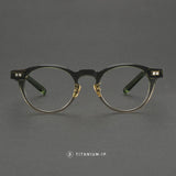 Boros Vintage Round Acetate Glasses Frame