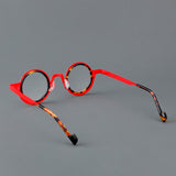 Paz Titanium Round Glasses Frame