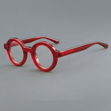 Almir Retro Round Acetate Glasses Frame