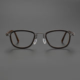 Jarvis Acetate Titanium  Square Glasses Frame