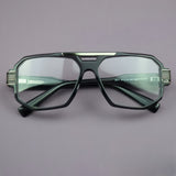 Creed Oversized Square Acetate Eye Glasses Frame