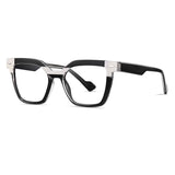 Eric TR90 Vintage Square Glasses Frame