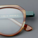 Noel Round Unisex Ultra-Light Titanium Glasses Frame