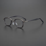 Jarvis Acetate Titanium  Square Glasses Frame