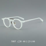 Ronn Retro Round Acetate Glasses Frame