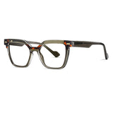 Eric TR90 Vintage Square Glasses Frame